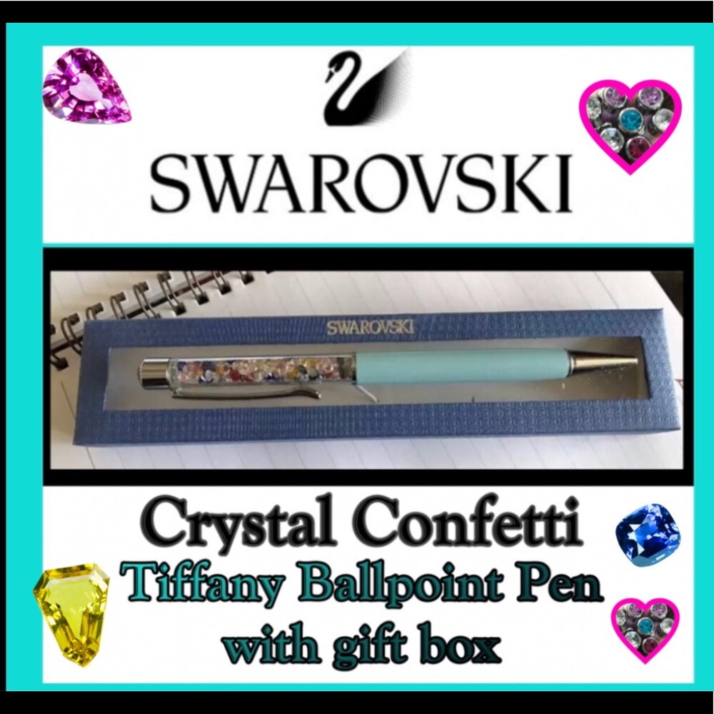 Swarovski Crystals Confetti Ballpoint Pen